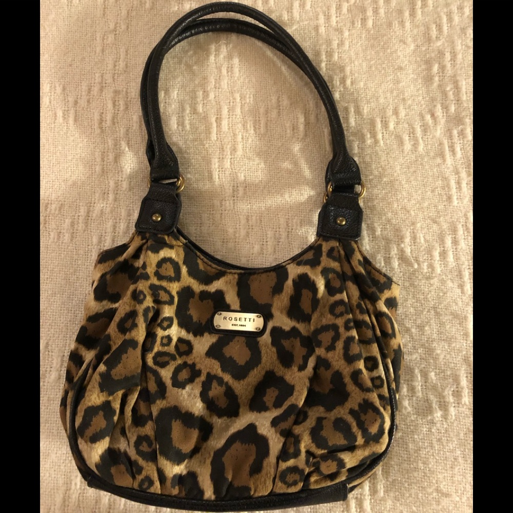 Rossetti leopard print handbag
